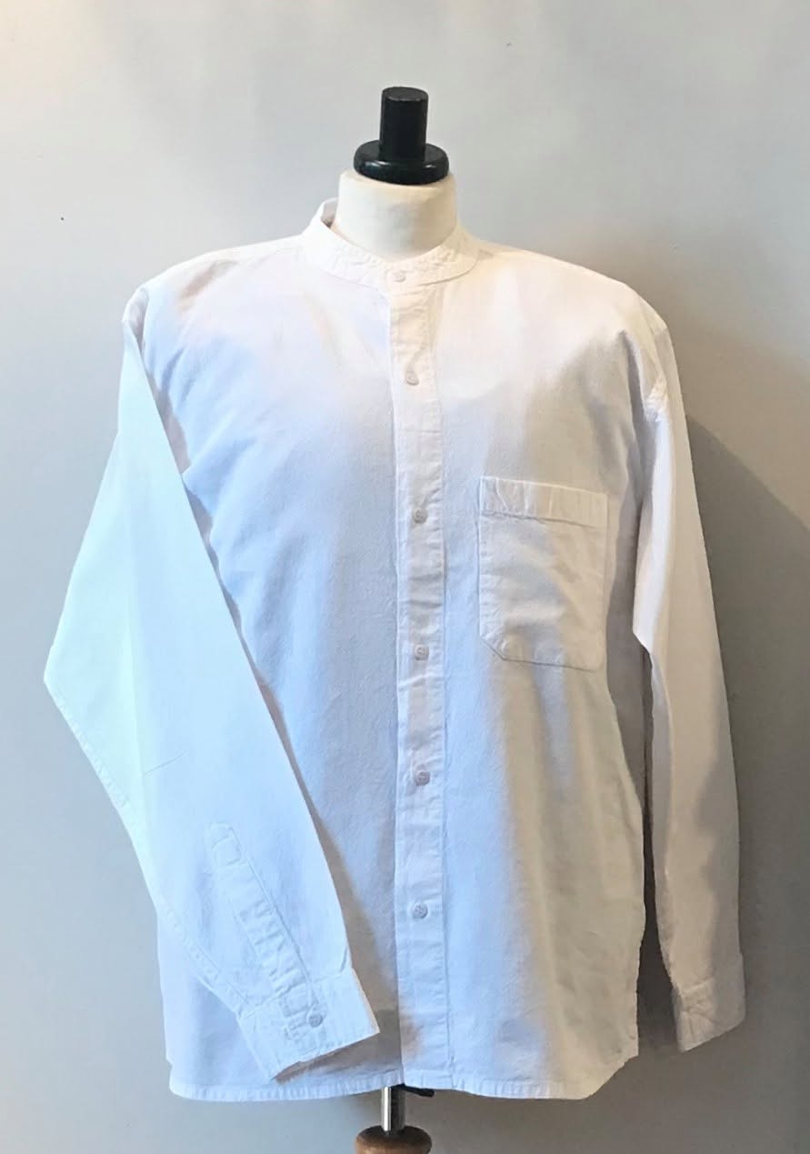 White Grandad Shirt