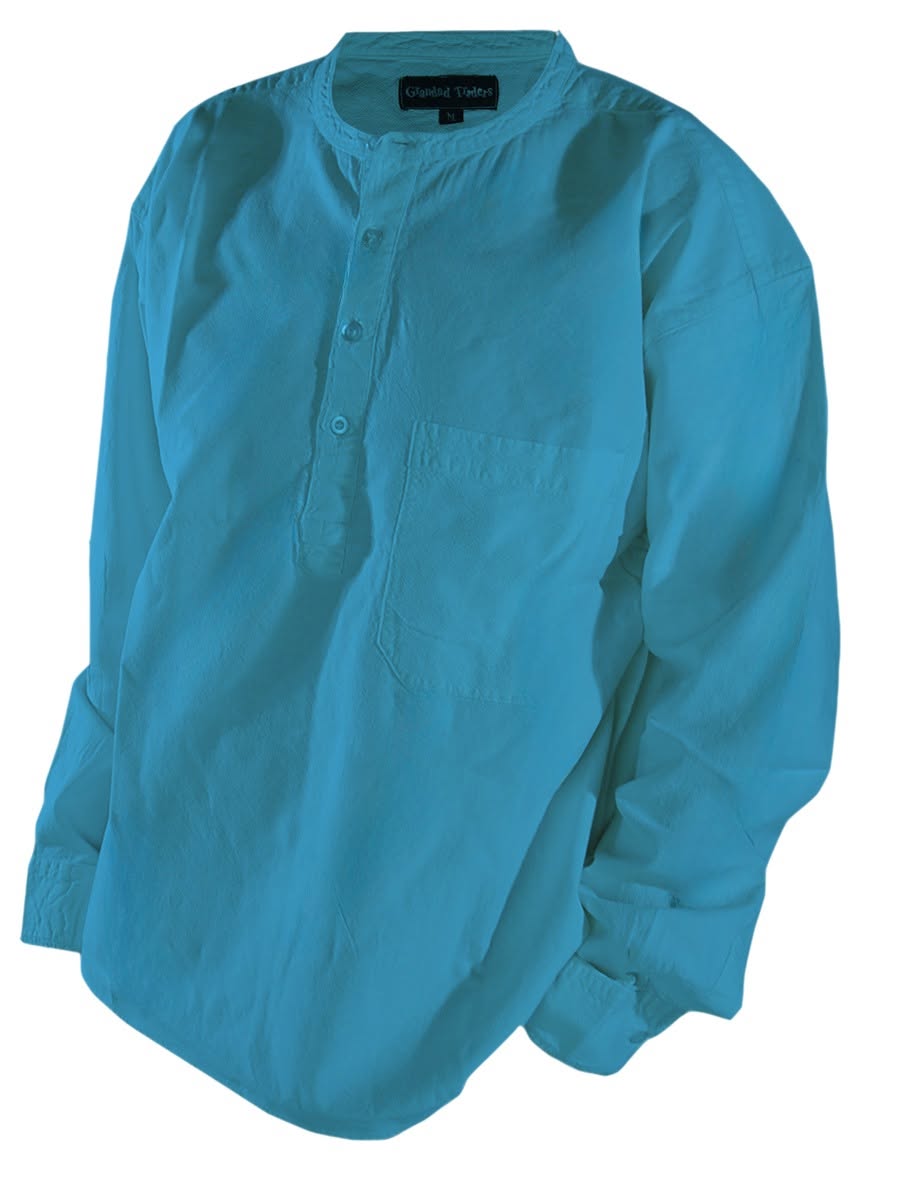 Light Blue Grandad Shirt