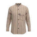 Nomad Sari Grandad Shirt - Brown Beige - Medium