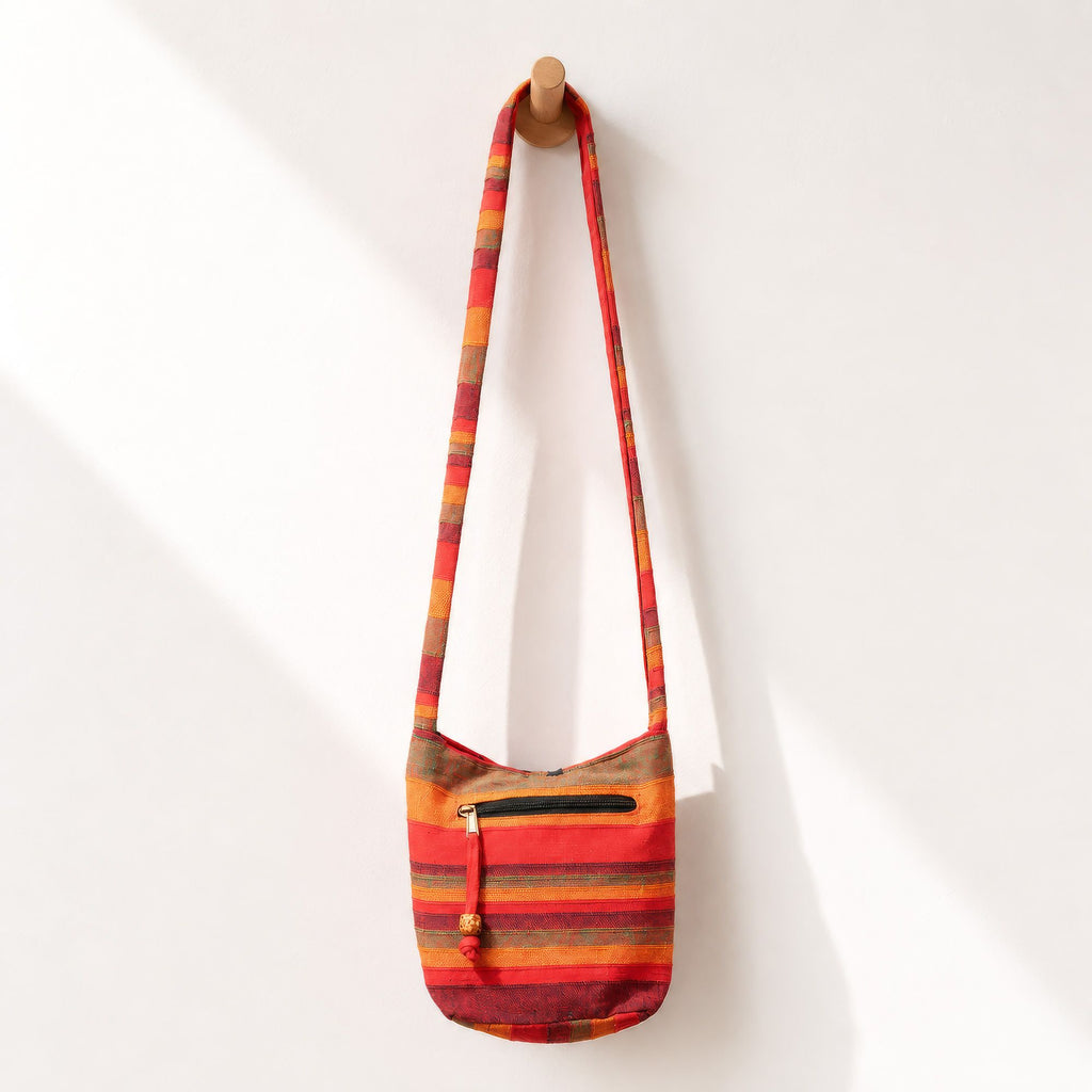 Nepal Sling Bag - Sunrise Orange