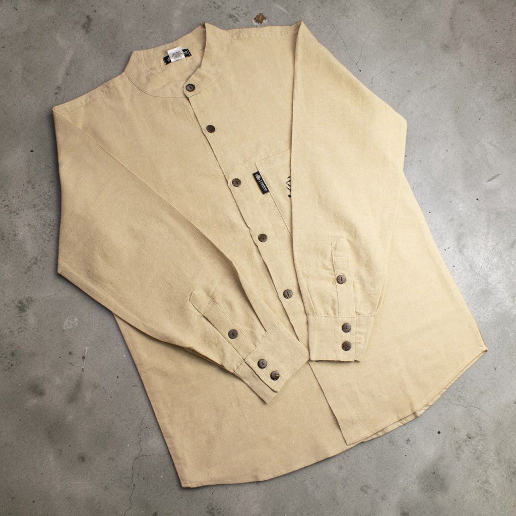 Nomad Sari Kathmandu Shirt - Stone - XL