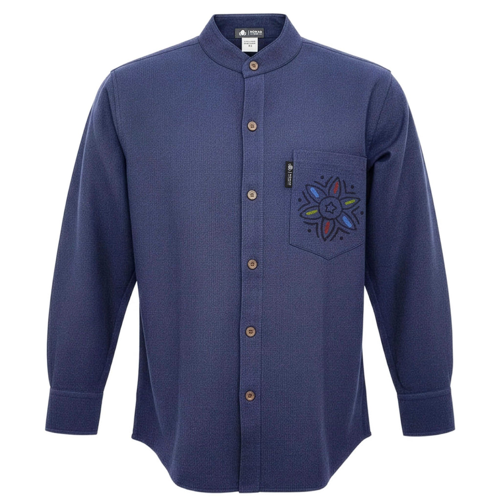 Nomad Sari Kathmandu Shirt - Indigo - XXL