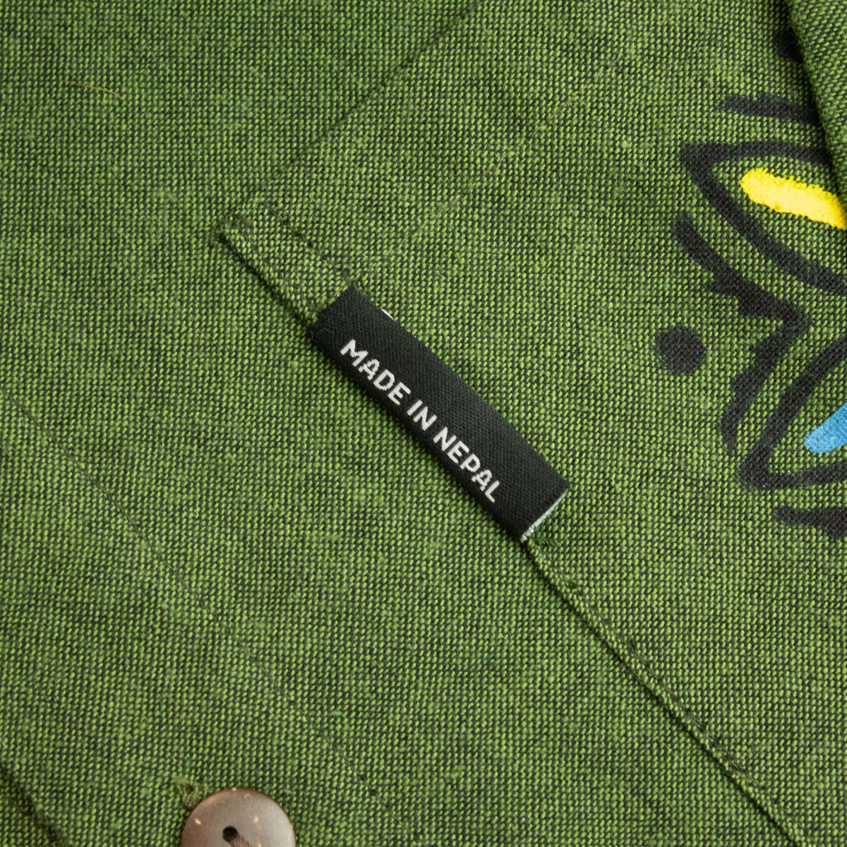 Nomad Sari Kathmandu Shirt - Forest Green - Medium