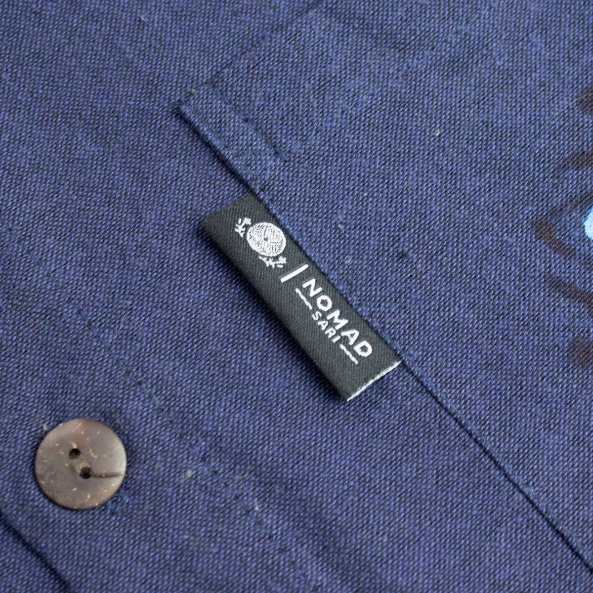 Nomad Sari Kathmandu Shirt - Indigo - XXL