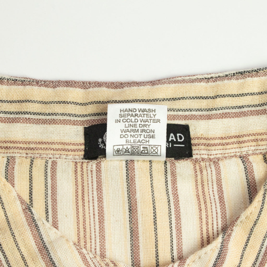 Nomad Sari Grandad Shirt - Brown Beige - Medium