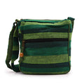Lrg Nepal Sling Bag (Adjustable Strap) - Forest Green