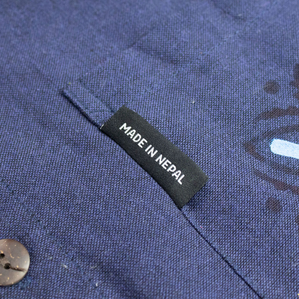 Nomad Sari Kathmandu Shirt - Indigo - Medium