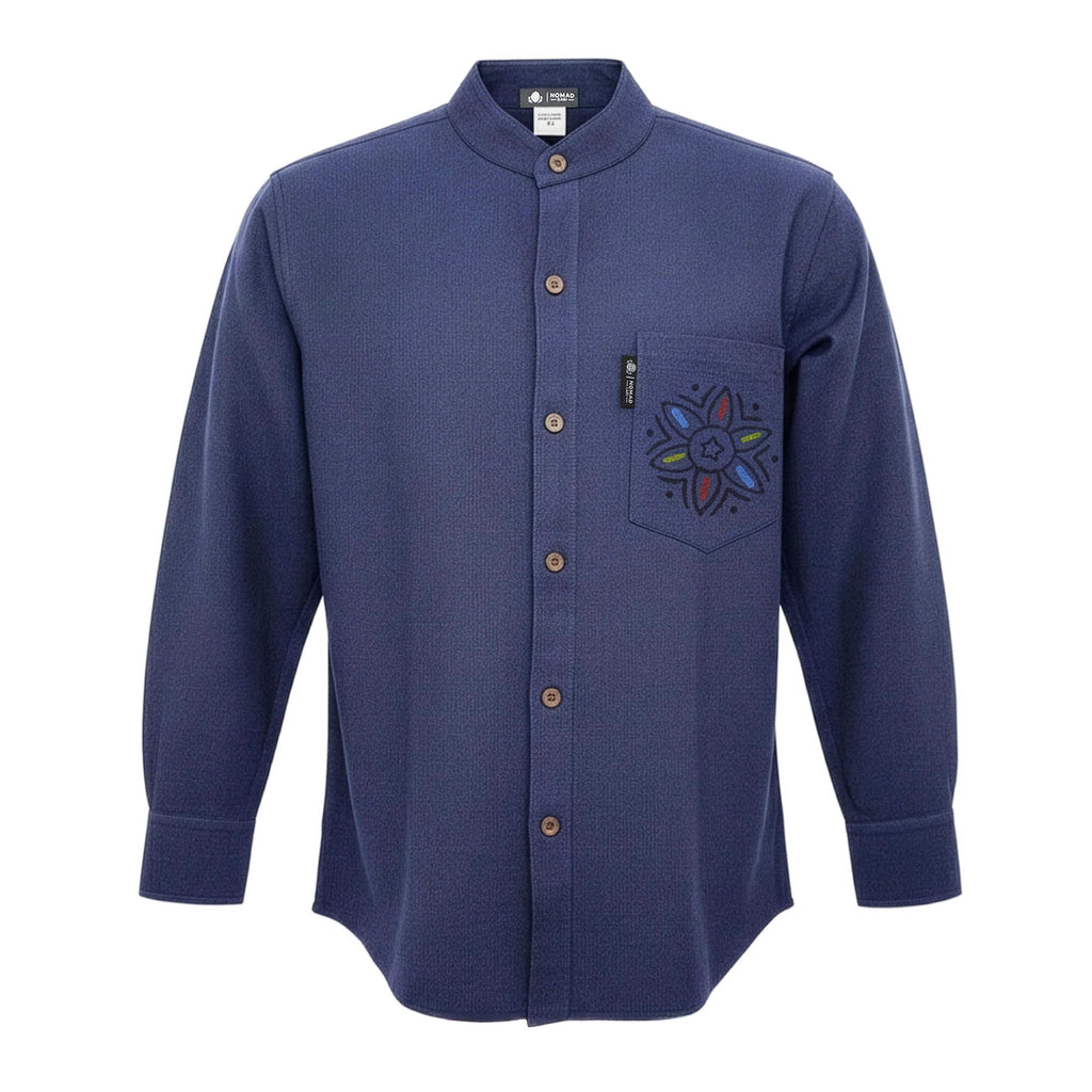 Nomad Sari Kathmandu Shirt - Indigo - Large