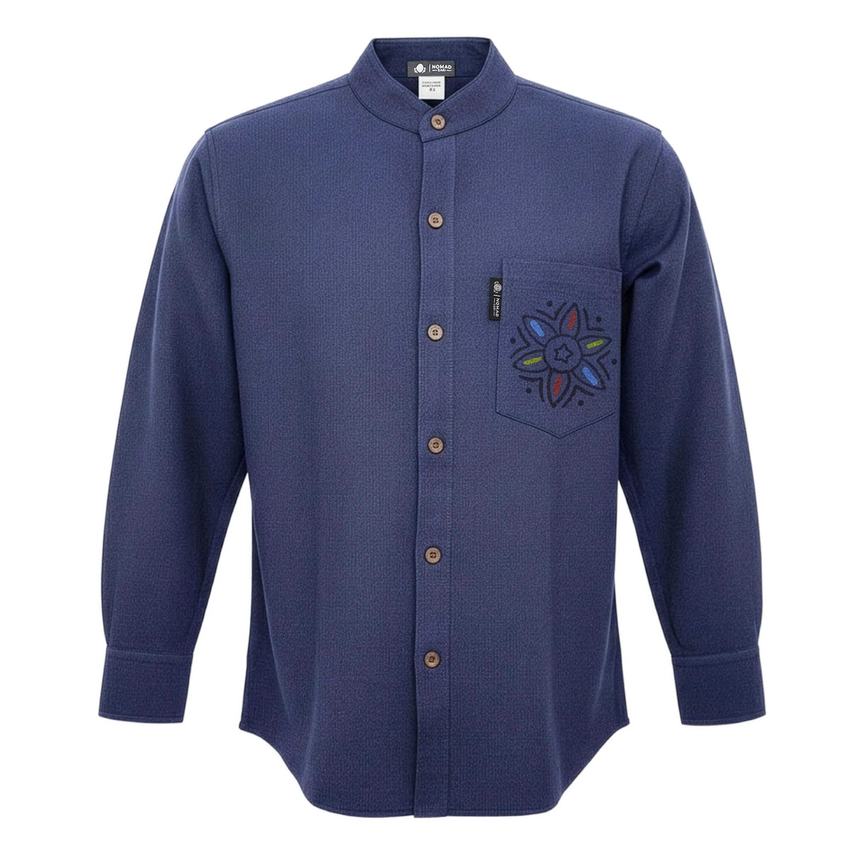 Nomad Sari Kathmandu Shirt - Indigo - XL