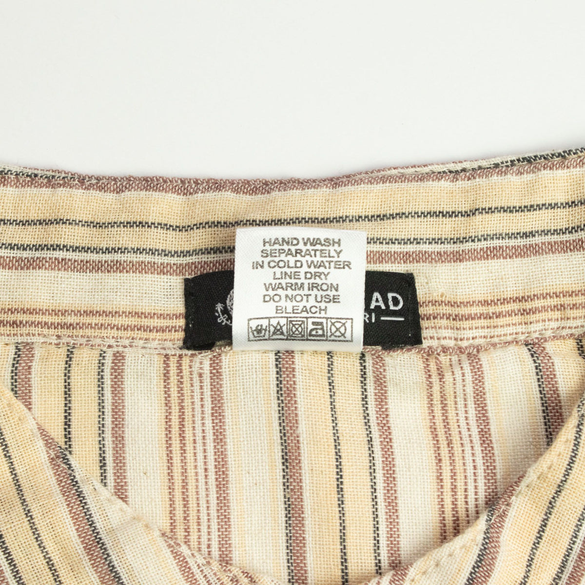 Nomad Sari Grandad Shirt - Brown Beige - XL